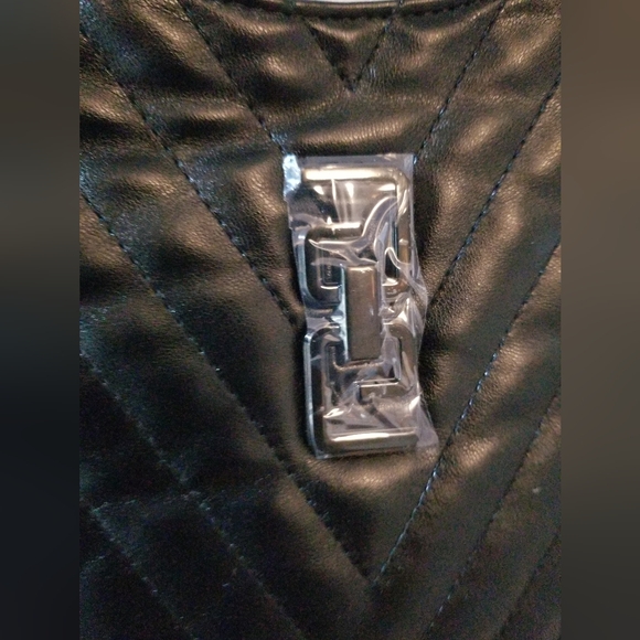 Aldo Zinia Black Quilted Women's Tote Bag - Picture 10 of 16